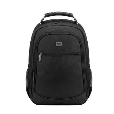 Imagem de Mochila Bolsa Unissex AZX C/ Espaço para Notebook Preta BPA01476