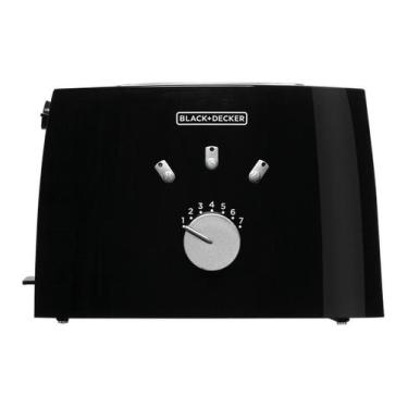 Imagem de Torradeira Tostador De Pão 7 Níveis Black+decker 800w 127v, 110V
