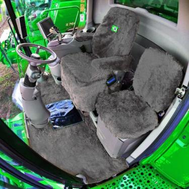 Imagem de Capas E Tapete Chinil Colhedeira Aplicável John Deere 1470 - Rei do Ch
