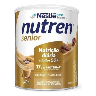 Imagem de Composto Lácteo Café com Leite Nutren Senior Lata 740g