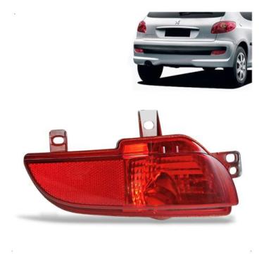 Imagem de Lanterna Neblina Parachoque Peugeot 207 Hatch Lado Esquerdo - Esquerdo