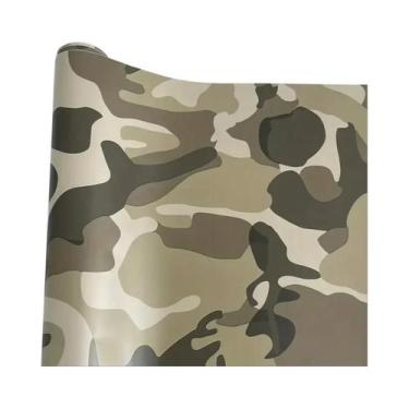 Imagem de Filme Adesivo Digital De Camuflagem Do Deserto Para Envelopamento De V