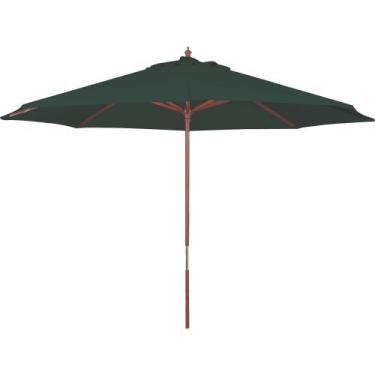 Imagem de Ombrelone Tramontina em Madeira Tauari FSC e Poliéster Verde sem Base 
