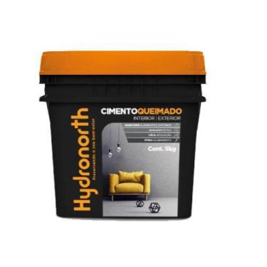 Imagem de Cimento Queimado Fosco Floresta Negra 5kg - Hydronorth