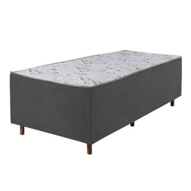 Imagem de Cama Box Solteiro Lotus D28 188x88x52 Colchoart - Colchoarte