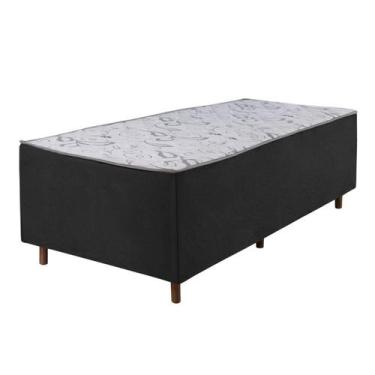 Imagem de Cama Box Solteiro Conjugada D28 188x88x48 Colchoart - Colchoarte
