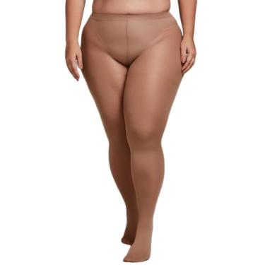Imagem de Meia-Calça Fio 40 Trifil W06101 Plus Size Opaca Microfibra T. 1XG/3XG,