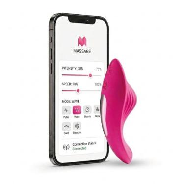 Imagem de Vibrador de Calcinha Recarregável por Aplicativo Eva - Controle Remoto
