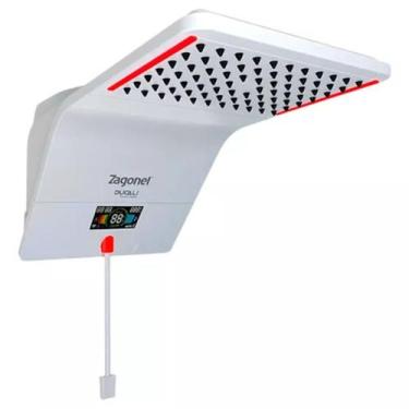 Imagem de Ducha ducali eletronica premium 7500w 220v branco zagonel ddpel75220br