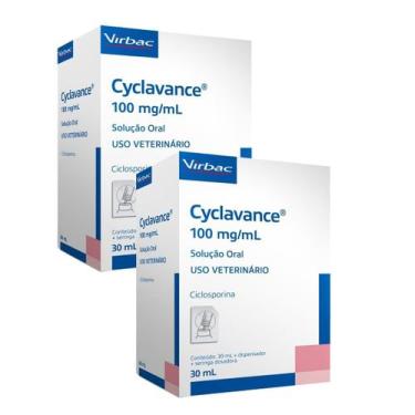 Imagem de Combo 2 Cyclavance Virbac 100 mg/mL - 50mL