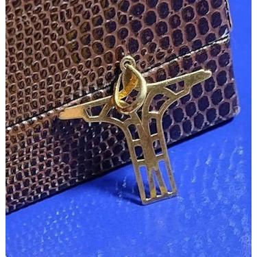 Imagem de Pingente Cristo Redentor Religioso Ouro 18 Kilates Peso 1.00 Gramas 20