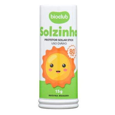 Imagem de Protetor Solar Natural Vegano Solzinho Stick 80FPS Bioclub