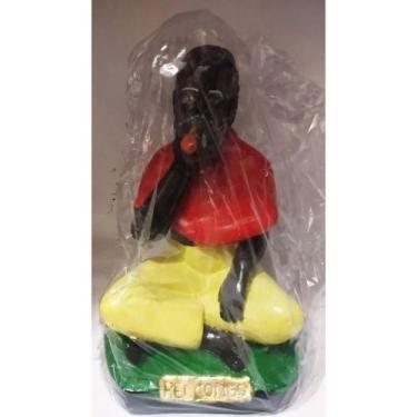 Imagem de Imagem Rei Congo Escultura Gesso Estatua 20 Cm - Lua Mistica