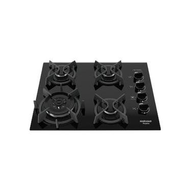 Imagem de Cooktop Itatiaia Itaplus 4 Bocas Vidro Preto Tripla Chama Bivolt (3700000492)