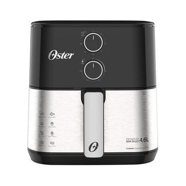 Imagem de Fritadeira Air Fryer Oster OFRT520-220 4,6L 1500W Antiaderente Preto 220V