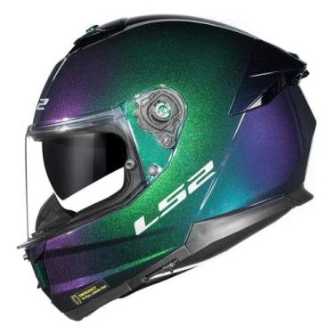 Imagem de Ls2 capacete stream ii ff808 monocolor chameleon, 58
