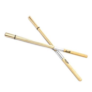 Imagem de Baqueta Vassourinha De Bambú Rods Heavy Torelli (Par) Tq015 - 2007, 1