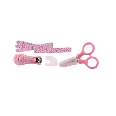 Imagem de Kit Manicure Infantil Rosa - Nuby