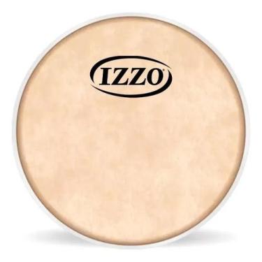 Imagem de Pele animal percussão 10 pol couro caprino c/ aro izzo 6647
