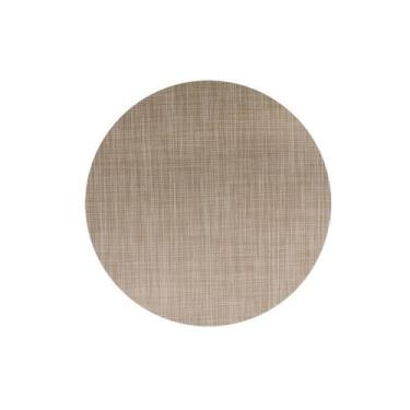 Imagem de Kit Jogo Americano Textilene Circle Bege 38Cm - 4 Uni - Uzoo, Bege