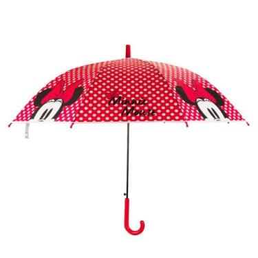 Imagem de Guarda Chuva Vermelha Minnie 74x90cm - Disney