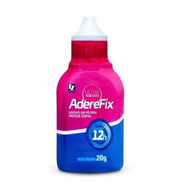 Imagem de ADEREFIX PÓ FIXADOR DE PRÓTESE DENTÁRIA 20G - Alta Fixação e Conforto