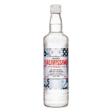 Imagem de Cachaça Saliníssima Prata 670ml