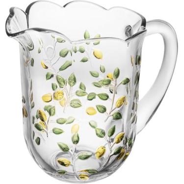 Imagem de Jarra Siciliano 1,5L Vidro Suco Água Chá Refrigerante Mesa - Lyor