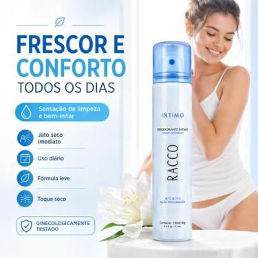 Imagem de Desodorante Racco Spray Jato Seco Intimos 1015