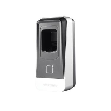 Imagem de Leitor de Cartão Hikvision DS-K1201MF com Leitura Mifare e IP65 12V