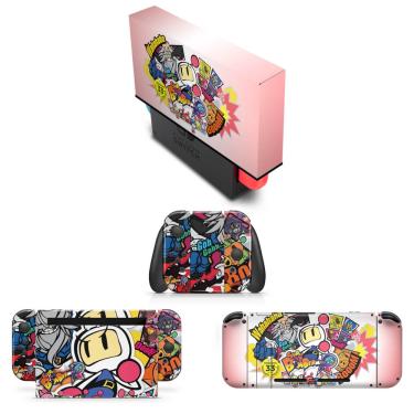 Imagem de Capa Anti Poeira e Skin Nintendo Switch - Bomberman