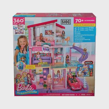 Imagem de Exclusivo: Playset Barbie - 125 Cm - Casa dos Sonhos com Elevador - Mattel