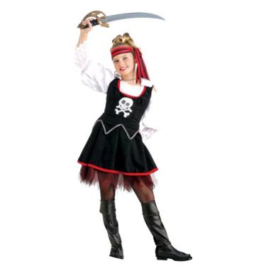 Imagem de Rubie's Costume Co. 882894 Fantasia de pirata de mate de navio, média (5-7 anos), multicolorida