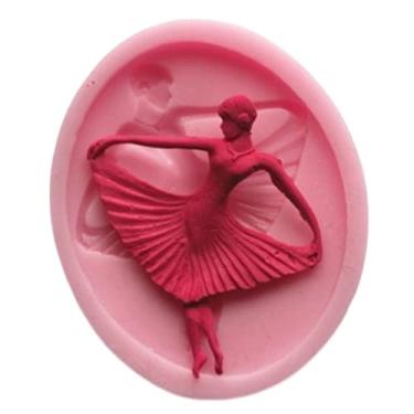 Imagem de Confeitaria dos moldes, F414 MOLDE DE SILICONE BAILARINA CONFEITARIA BISCUIT