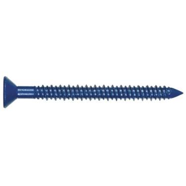Imagem de Âncora de parafuso de concreto Phillips de cabeça plana The Hillman Group 375302, 3/16 x 2-1/4 polegadas, pacote com 100