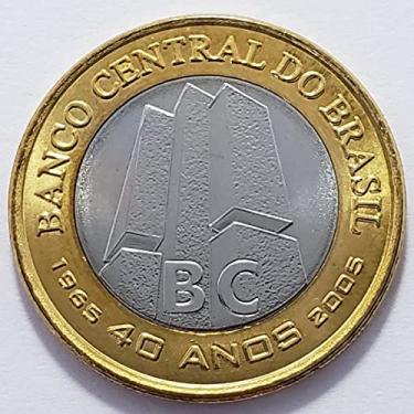 Imagem de Moeda Comemorativa 40 Anos do Banco Central do Brasil
