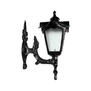 Imagem de Luminária Colonial Madri Menor Com Braço em Alumínio 45cm