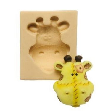 Imagem de Molde De Silicone Rosto Girafa, Resina, Confeitaria, Biscuit Molds Planet