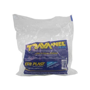 Imagem de Trava Anel Plus 125Mm Neutro 1Mil Un Etiqplast 843
