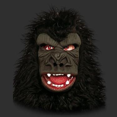 Mascara Macaco Chimpanzé Com Pelo Halloween Cosplay Fantasia Gorila