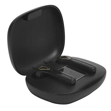 Imagem de Fones de ouvido sem fio, fones de ouvido sem fio CV-16 TWS Fone de ouvido Bluetooth com tela LED Power Display Digital Fone de ouvido estéreo para esporte e trabalho (preto)