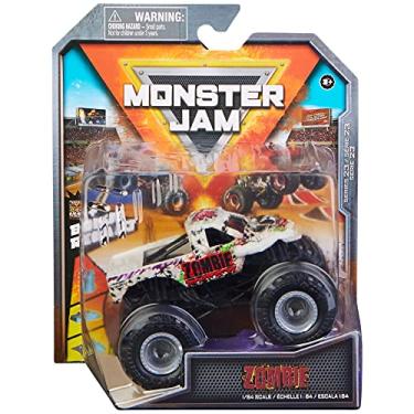 Imagem de Monster Jam 2022 Spin Master 1:64 Diecast Truck with Bonus Accessory: World Finals Zombie