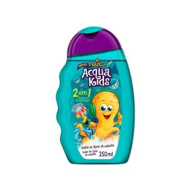Imagem de Shampoo Acqua Nazca Kids 2 Em 1 Tutti Frutti Fórmula Suave 250ml (Kit