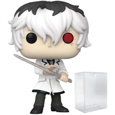 Imagem de POP Tokyo Ghoul: Re - Haise Sasaki Funko Pop! Vinyl Figure (Bundled with Compatible Box Pop Protector Case), Multicolor, 3.75 inches