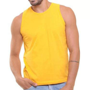 Imagem de Camisa Regata Amarelo Canario Camiseta Para Sublimação Da Seleção Preç