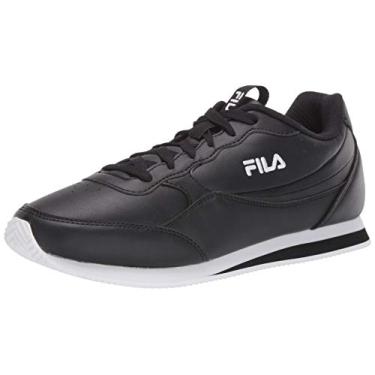 Imagem de Fila Tênis masculino Panzia, Preto/branco/branco, 10.5