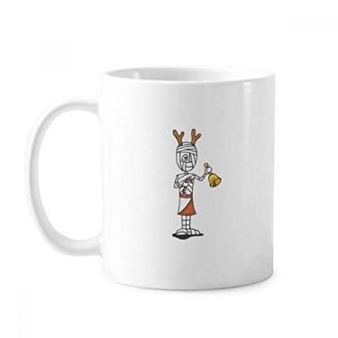 Imagem de Mummy Chifres Hórus Caneca Muleta Cerâmica Café Porcelana Louça
