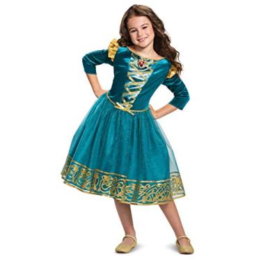 Imagem de Disguise Disney Princess Merida Classic Girls' Costume, Blue, XS (3T-4T)