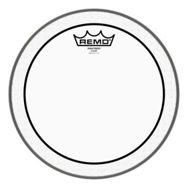 Imagem de Remo Cabeça de tambor transparente de risca – 25,4 cm