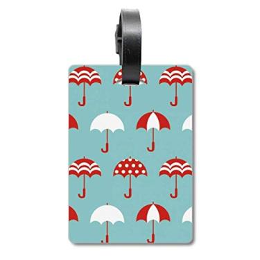 Imagem de Guarda-chuva chuva, chuva, sol, nuvem, bolsa, etiqueta, cartão de bagagem, etiqueta